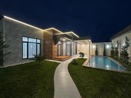 4 otaqlı həyət evi/bağ evi - Mərdəkan q. - 140 m²