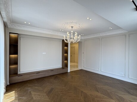 3 otaqlı yeni tikili - Şah İsmayıl Xətai m. - 127.5 m²