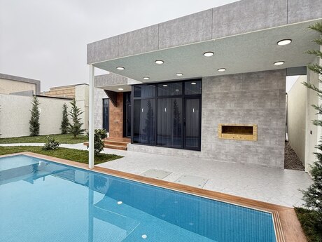 4 otaqlı həyət evi/bağ evi - Mərdəkan q. - 140 m²