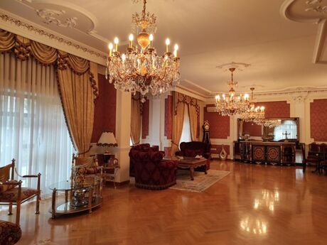 7 otaqlı həyət evi/bağ evi - Gənclik m. - 1200 m²