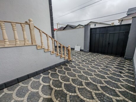 4 otaqlı həyət evi/bağ evi - Savalan q. - 120 m²