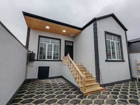 4 otaqlı həyət evi/bağ evi - Savalan q. - 120 m²