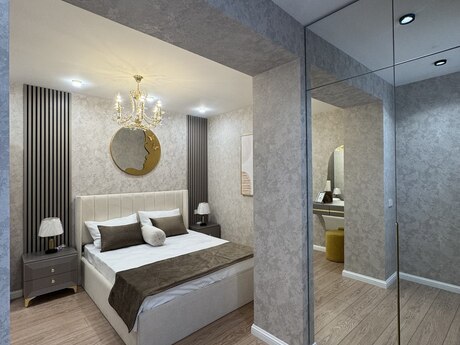 2 otaqlı köhnə tikili - Elmlər Akademiyası m. - 55 m²