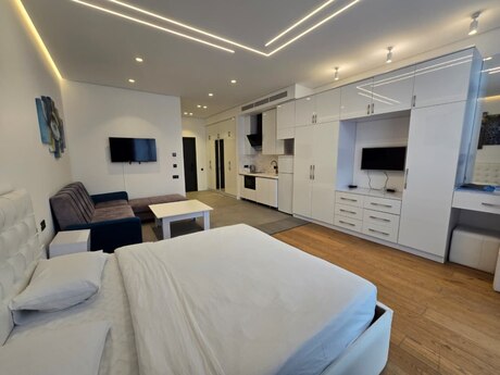 1 otaqlı yeni tikili - Nardaran q. - 47 m²