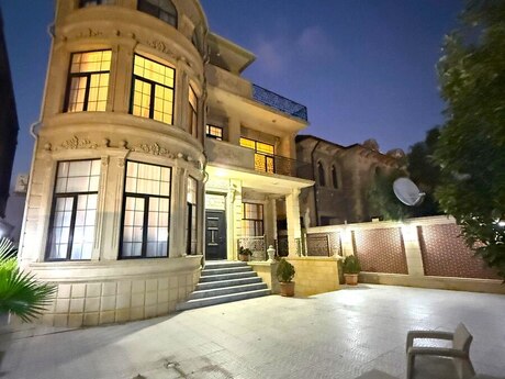 9 otaqlı həyət evi/bağ evi - Badamdar q. - 650 m²