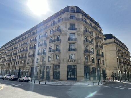 3 otaqlı yeni tikili - Ağ şəhər q. - 117 m²