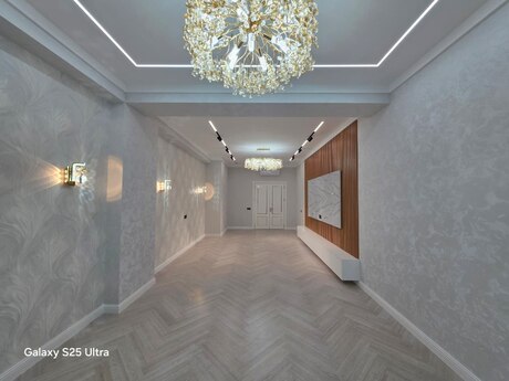 4 otaqlı yeni tikili - Şah İsmayıl Xətai m. - 172.5 m²