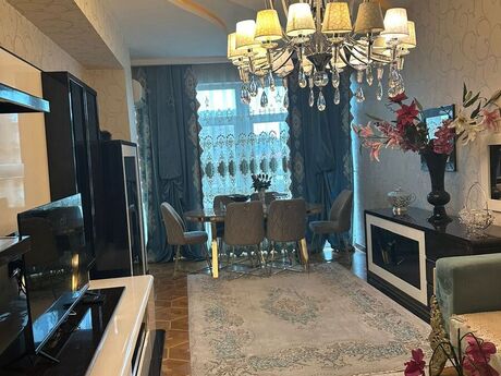 3 otaqlı yeni tikili - Şah İsmayıl Xətai m. - 93 m²