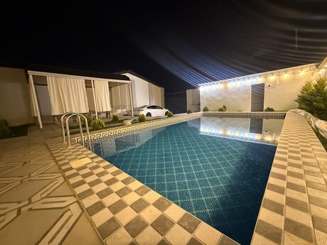 4 otaqlı həyət evi/bağ evi - Qəbələ - 150 m²