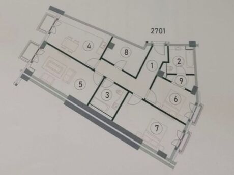 3 otaqlı yeni tikili - Ağ şəhər q. - 113 m²