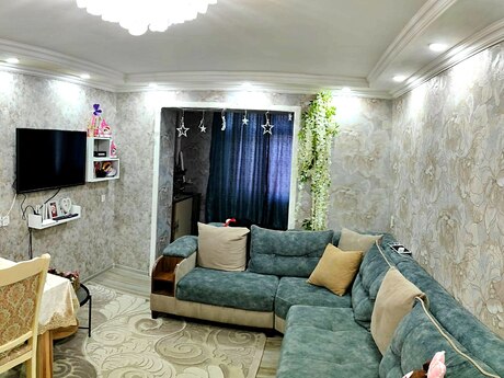 4 otaqlı köhnə tikili - Neftçilər m. - 96 m²