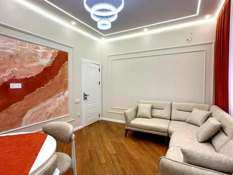 2 otaqlı yeni tikili - Şah İsmayıl Xətai m. - 75 m²