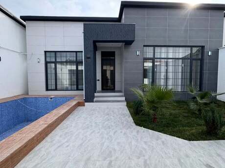 4 otaqlı həyət evi/bağ evi - Mərdəkan q. - 160 m²