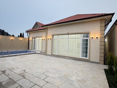 4 otaqlı həyət evi/bağ evi - Şüvəlan q. - 130 m²