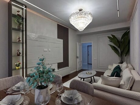 2-комн. вторичка - м. Мемар Аджеми - 55 м²