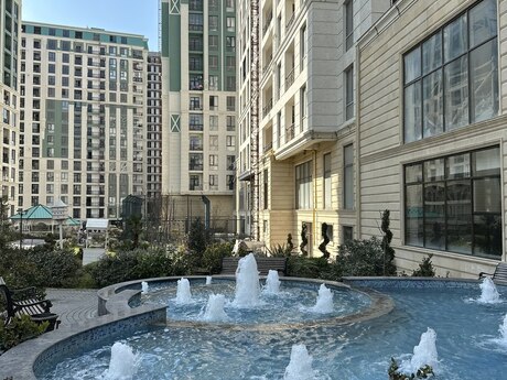 4 otaqlı yeni tikili - Nəriman Nərimanov m. - 177.9 m²