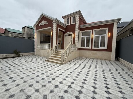 4 otaqlı həyət evi/bağ evi - Məmmədli q. - 130 m²
