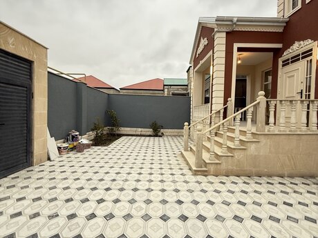 4 otaqlı həyət evi/bağ evi - Məmmədli q. - 130 m²