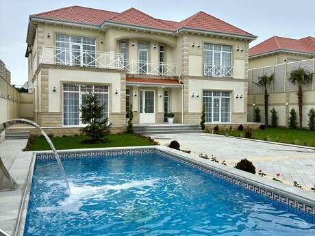 5 otaqlı həyət evi/bağ evi - Mərdəkan q. - 300 m²