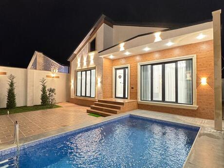 4 otaqlı həyət evi/bağ evi - Şüvəlan q. - 180 m²
