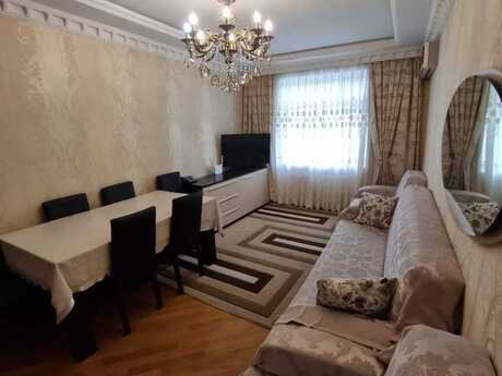3 otaqlı köhnə tikili - İnşaatçılar m. - 90 m²