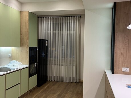 3 otaqlı yeni tikili - Şah İsmayıl Xətai m. - 132 m²