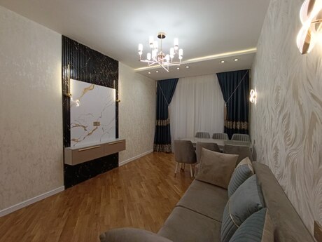 2 otaqlı yeni tikili - Həzi Aslanov m. - 88 m²