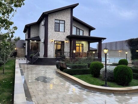 5 otaqlı həyət evi/bağ evi - Mərdəkan q. - 350 m²