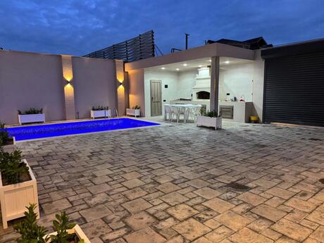3 otaqlı həyət evi/bağ evi - Novxanı q. - 120 m²