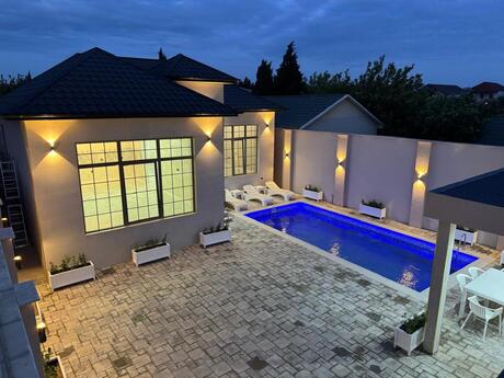 3 otaqlı həyət evi/bağ evi - Novxanı q. - 120 m²