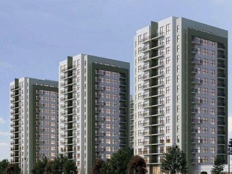 2-комн. новостройка - м. Низами - 54 м²