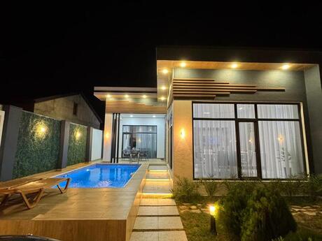 4 otaqlı həyət evi/bağ evi - Mərdəkan q. - 180 m²