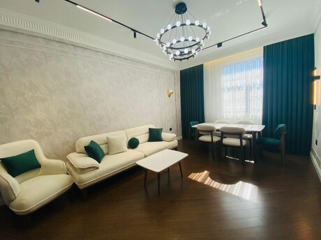 Kirayə 2 otaqlı mənzil, 90 m², Renessans Palace: 1 400 ₼/ay 3