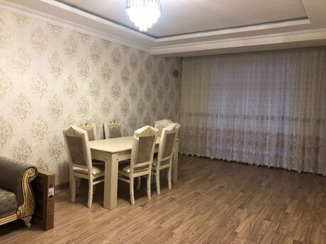 3 otaqlı yeni tikili - Bakıxanov q. - 84 m²