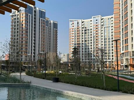 4 otaqlı yeni tikili - Bakmil m. - 128.9 m²