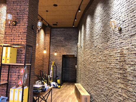 3 otaqlı ofis - İnşaatçılar m. - 115 m²
