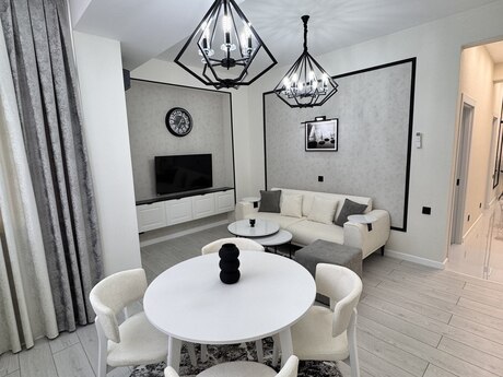 2-комн. новостройка - пос. Масазыр - 60 м²