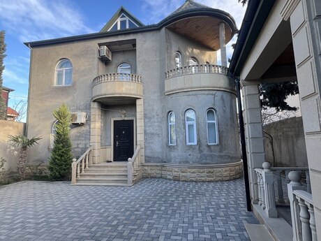 6 otaqlı həyət evi/bağ evi - Sulutəpə q. - 260 m²