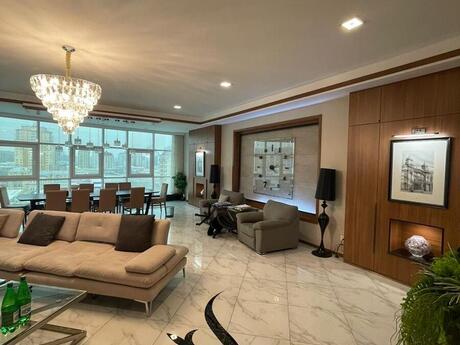 Sahildə 4 otaqlı yeni tikili mənzil kirayə verilir, 245 m², 4 000 AZN/ay, şəkil 2 / 12
