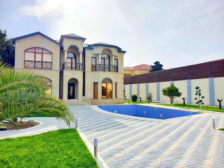 7 otaqlı həyət evi/bağ evi - Mərdəkan q. - 354 m²