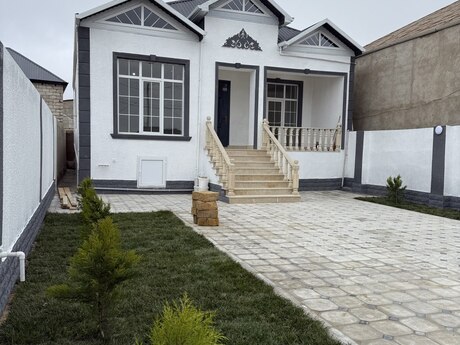 4 otaqlı həyət evi/bağ evi - Məmmədli q. - 120 m²