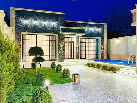 4 otaqlı həyət evi/bağ evi - Buzovna q. - 200 m²