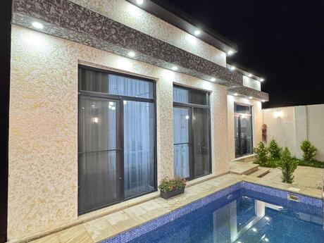 4 otaqlı həyət evi/bağ evi - Mərdəkan q. - 130 m²