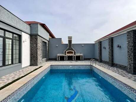 4 otaqlı həyət evi/bağ evi - Mərdəkan q. - 200 m²