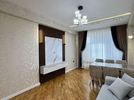 2 otaqlı yeni tikili - Həzi Aslanov m. - 90 m²