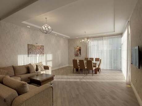 4 otaqlı həyət evi/bağ evi - Şağan q. - 380 m²