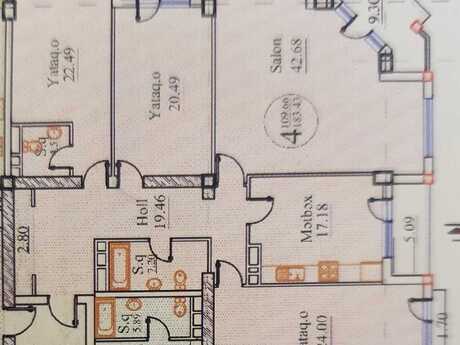 4 otaqlı mənzil, 184 m², 28 May: 540 000 ₼ 3
