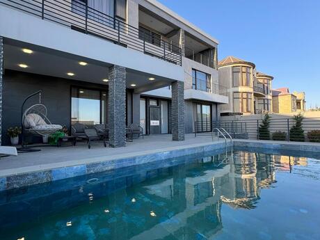 8 otaqlı həyət evi/bağ evi - Şıxov q. - 700 m²