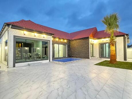 4 otaqlı həyət evi/bağ evi - Şüvəlan q. - 180 m²