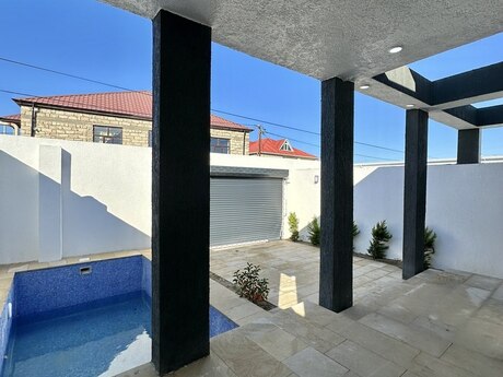 4 otaqlı həyət evi/bağ evi - Mərdəkan q. - 110 m²